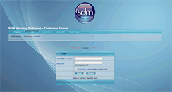 Desktop Screenshot of forums.sdmhousing.co.uk